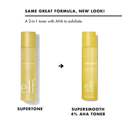 SuperSmooth 4% AHA Toner, 
